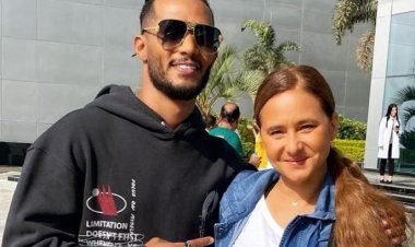 محمد رمضان ينشر صورة تجمعه بـ نيللي كريم في كواليس «ع الزيرو»