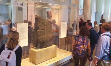 مدير آثار رشيد: النص المكتوب على حجر رشيد «تذكاري» وله أكثر من نسخة