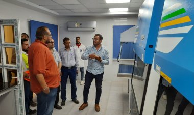 تدشين معمل مركزي للصرف الصحي بشركة مياه سوهاج