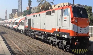 مصرع موظف سقط أسفل عجلات قطار بجزيرة شندويل