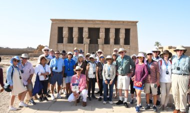 محافظ قنا يشهد الاحتفال باليوم العالمي للسياحة بمعبد دندرة