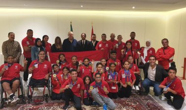 السفير المصري في البرتغال يستقبل المنتخب القومي للخماسي الحديث