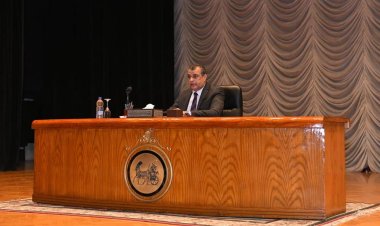 وزير الدولة للإنتاج الحربي يستقبل وفد الدفعة الرابعة من البرنامج الرئاسي لتأهيل الشباب للقيادة