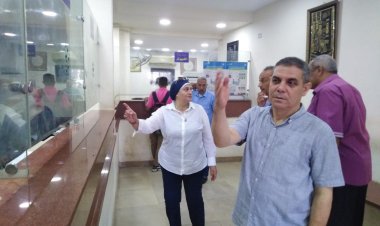 مدير تعليم القليوبية يتفقد انتظام سير العمل بالمديرية