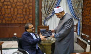 الإمام الأكبر يستقبل السفير النيبالي لدى القاهرة