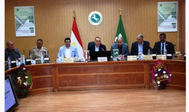 محافظ الشرقية يرحب بوكيلي التعليم والزراعة الجدد ويسلمهما مهام عملهما