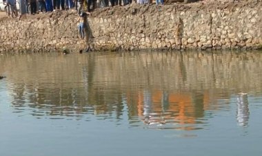 مصرع 5 طلاب بكلية الطب في حادث انقلاب سيارة ملاكي داخل ترعة بالشرقية