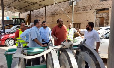 رئيس مياه سوهاج يتفقد نقاط ربط محطة العوامية السطحية..  بتكلفة 20 مليون جنيه