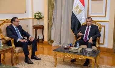 وزير الدولة للإنتاج الحربي يستقبل سفير مصر بجمهورية التشيك