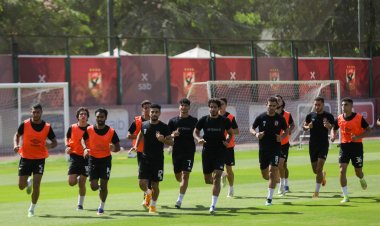 الأهلي يواصل تدريباته استعدادًا لمواجهة الاتحاد المنستيري التونسي
