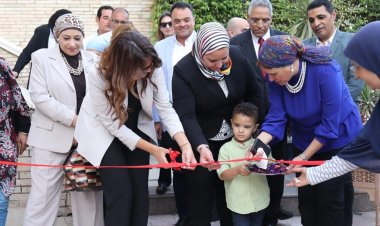 افتتاح معرض لمنتجات الشباب وأصحاب الحرف اليدوية بنادى النيل لضباط الشرطة