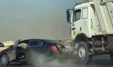 ننشر امر إحالة سائق طريق السويس المتهور