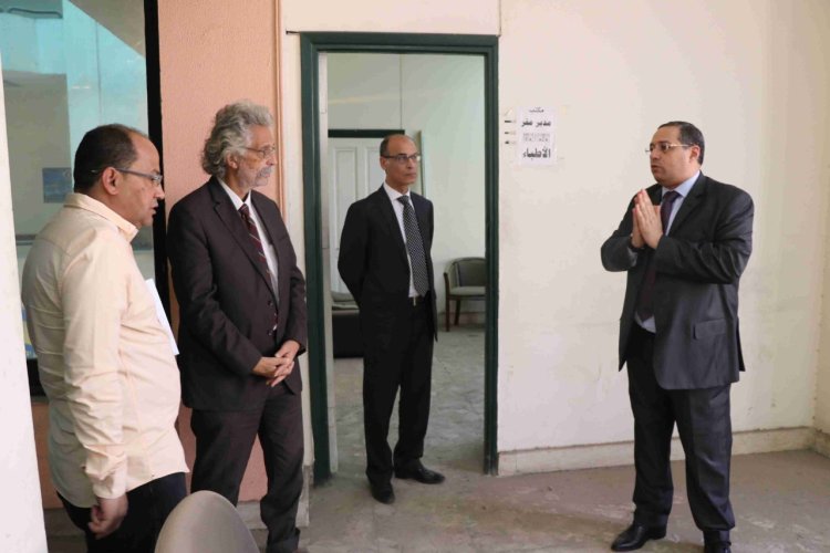 رئيس اتحاد نقابات المهن الطبية يستقبل مساعد وزير الخارجية للشؤون القنصلية