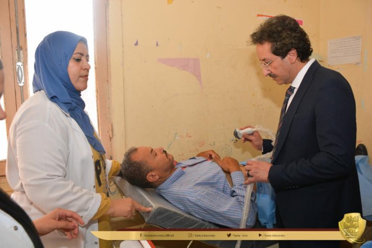جامعة طنطا تقدم الرعاية الطبية لـ1554 حالة.. والكشف المبكر عن سرطان الثدي