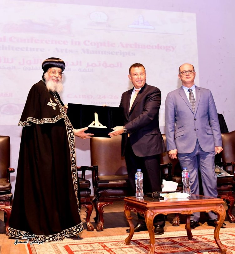 افتتاح المؤتمر الدولي الأول للآثار القبطية بجامعة عين شمس