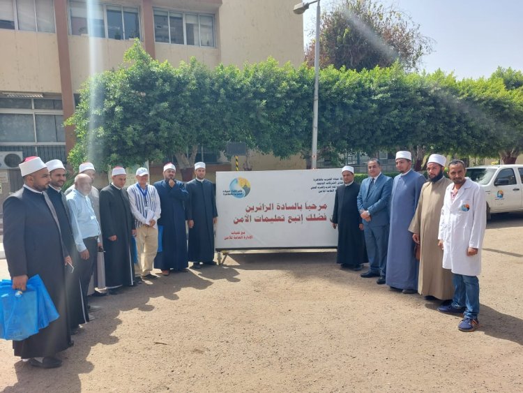 محطة مياه الروضة تستقبل وفدا من الأزهر والأوقاف لدعم ترشيد الاستهلاك