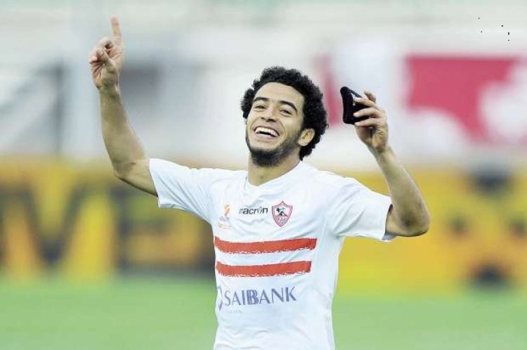 عمر جابر يظهر للمرة الأولى في مران الزمالك