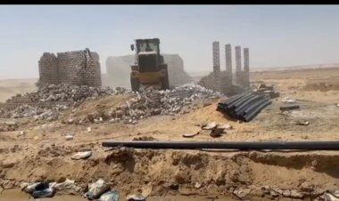 إزالة 170 حالة تعد على أراضي أملاك الدولة بالجيزة