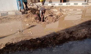 عودة المياه إلى مدينة طما والقرى المحيطة بها