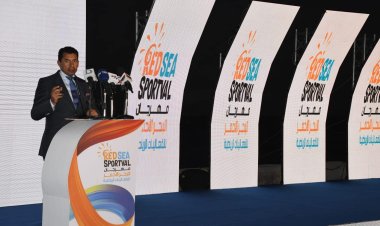 وزير الشباب  يشهد المؤتمر الصحفي لمهرجان البحر الأحمر للفعاليات الرياضية