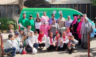 قافلة «الشباب والمناخ» تصل إلى محطتها التاسعة بمحافظة المنوفية