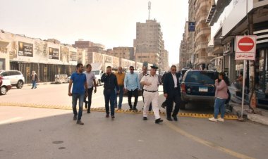 محافظ الشرقية يتابع تنفيذ المرحلة الثالثة من المخطط المروري لتوحيد اتجاه حركة السيارات