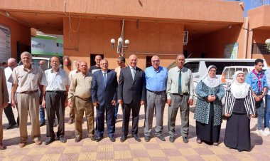 رئيس جامعة بنها يشهد أداء تحية العلم ويتفقد عدد من الكليات والمدن الجامعية