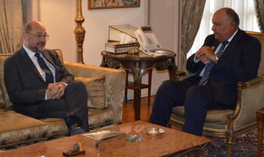 وزير الخارجية يستقبل رئيس مؤسسة «فريدريش إيبرت» الألمانية