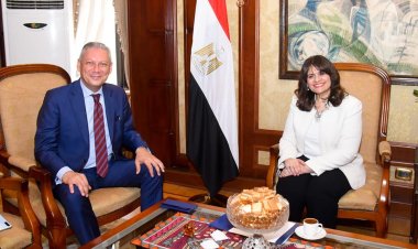 وزيرة الهجرة تستقبل مساعد وزير الخارجية لبحث التعاون فى الملفات المشتركة