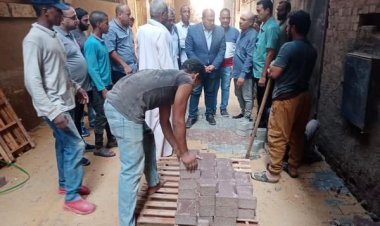 نائب محافظ الجيزة يتابع ميدانيا أعمال تحويل مسار مصرف ناهيا بكرداسة