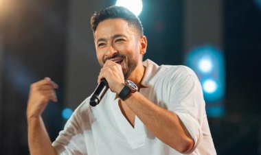 حمادة هلال يختتم حفلات صيف الإسكندرية مع طلاب تربية رياضية (صور)