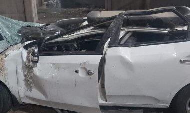 إصابة طالبين إثر انقلاب سيارة على طريق جيهان بالمنوفية