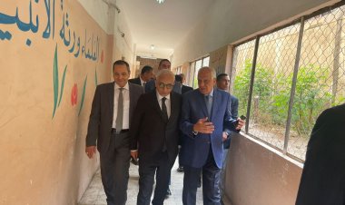 بعد وفاة طالبة وإصابة 15.. وزير التربية والتعليم ومحافظ الجيزة يتفقدان مدرسة المعتمدية
