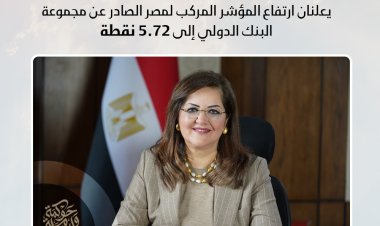 التخطيط: ارتفاع المؤشر المركب لمصر الصادر عن البنك الدولي إلى 27.5 نقطة