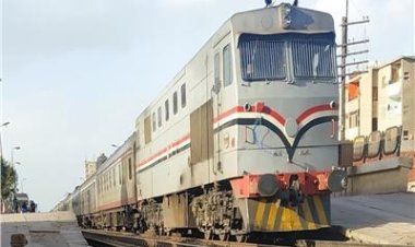 بتر ساق شاب إثر سقوطه أسفل عجلات القطار بقنا