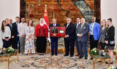 رئيس جامعة سوهاج يهنئ الرئيس السيسي لفوزه بالجائزة الدولية للأولمبياد الخاص