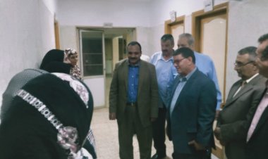 نائب رئيس جامعة بنها لشئون التعليم والطلاب يتفقد الخدمات بالمدينة الجامعية بمشتهر