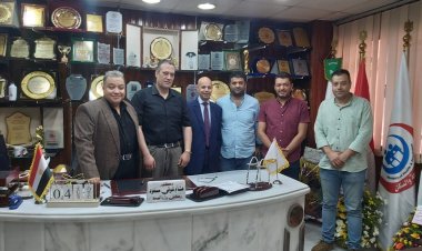 بالحلوى والورود.. مديرية الشئون الصحية بالشرقية تستقبل «مسعود»