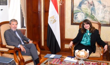 وزيرة الهجرة تستقبل السفير الإيطالي لدى مصر لبحث سبل تعزيز التعاون