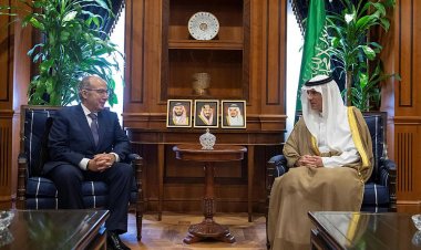 وزير خارجية السعودية يستقبل الرئيس المكسيكي السابق