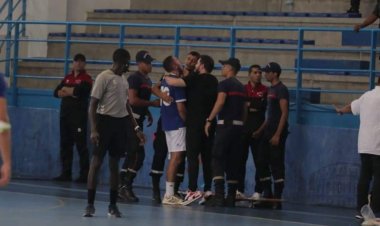 أشعة عاجلة للاعب يد الأهلي بعد إصابته أمام الترجي 