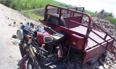 مصرع رجل إثر حادث انقلاب تروسيكل داخل ترعة بطهطا