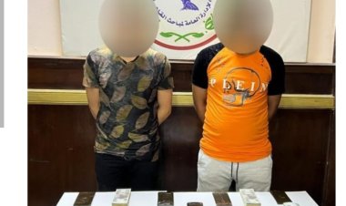 سقوط تاجري مخدرات بحوزتهما «كيلو حشيش» بالخليفة