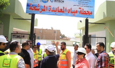 رئيس مياه أسيوط يتفقد أعمال إعادة تأهيل مياه المعابدة القائمة بـ3 ملايين جنيه