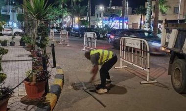 الإسكندرية تشهد أجواء شتوية بعد سقوط  الأمطار على العجمي