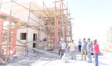 رئيس جامعة سوهاج يوجه بسرعة الانتهاء من تنفيذ مبني المركزية وطب الأسنان