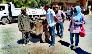 رفع 1167 طن قمامة و513 أخرى أتربة وتراكمات في مدينة الأقصر