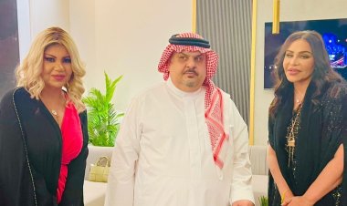 بوسى شلبى وأحلام يشهدان أمسية الأمير الشاعر عبد الرحمن بن مساعد بمعرض الرياض الدولي للكتاب