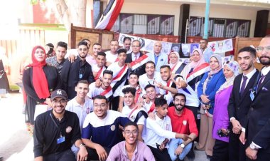 رئيس جامعة سوهاج يفتتح حفل استقبال الطلاب الجدد بكلية التمريض