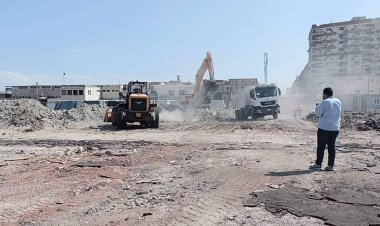 بدء أعمال الحفر داخل أرض النادي المصري الجديد ببورسعيد